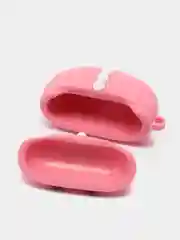 Розовый чехол для Apple АirPods 1 / 2 / Pro Динозавр, 2 вида
