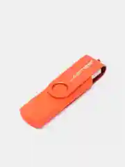 Оранжевый usb флеш-накопитель 3 в 1 для телефона и ПК 8, 16, 32, 64, 128 Гб, флешка Jaster