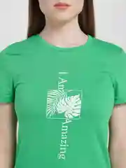 Зеленый футболка Хоум Стайл, 2090Ф