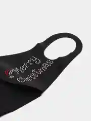 Бордовый маска новогодняя