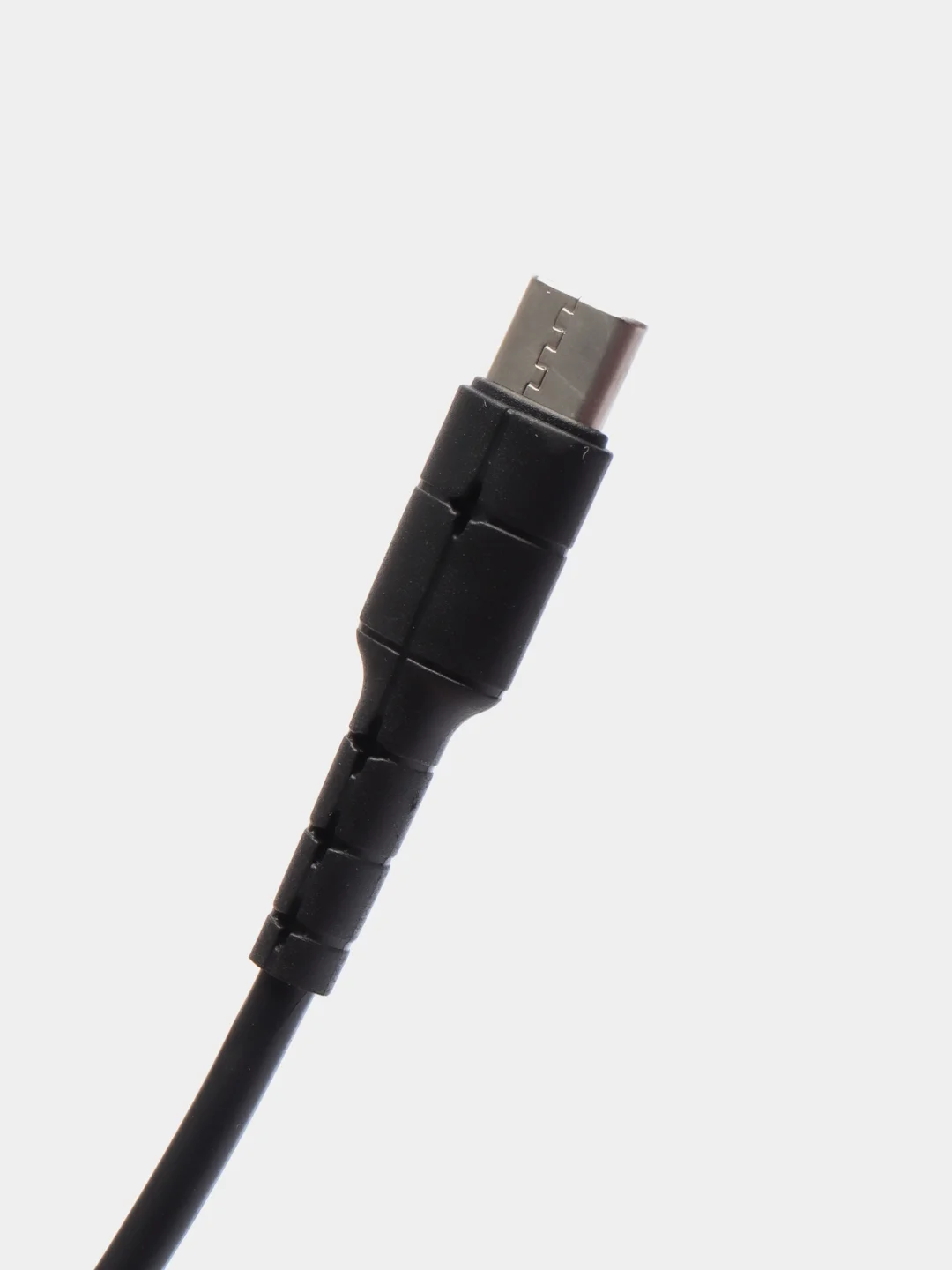 Черный кабель USB - Type C HOCO X30, силиконовый