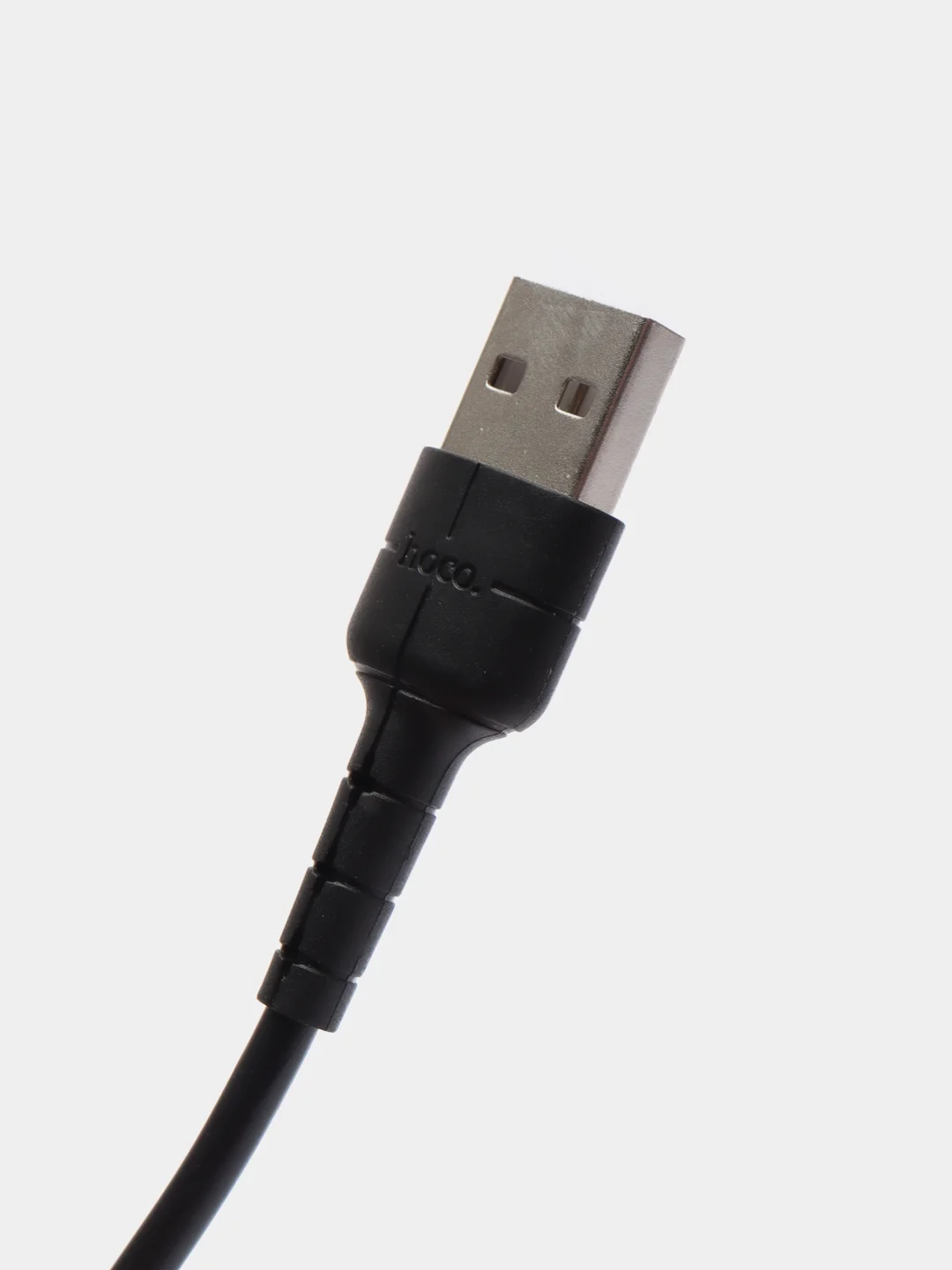 Черный кабель USB - Type C HOCO X30, силиконовый