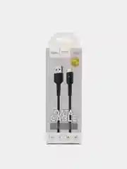 Черный кабель USB - Type C HOCO X30, силиконовый