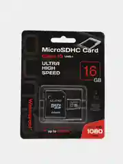 Карта памяти QUMO microSD, UHS-1, class 10, с адаптером, 5 видов