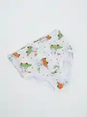Белый детский комплект, трусы и майка