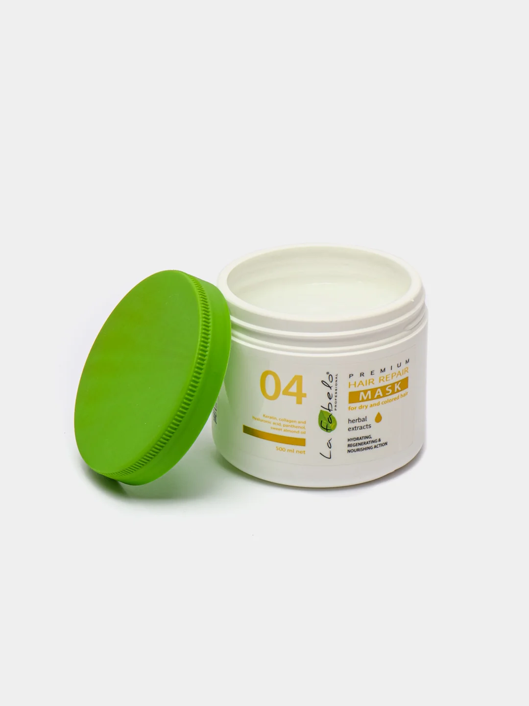 Маска восстанавливающая для сухих и окрашенных волос La Fabelo Hair Repair Mask 04, 500 мл