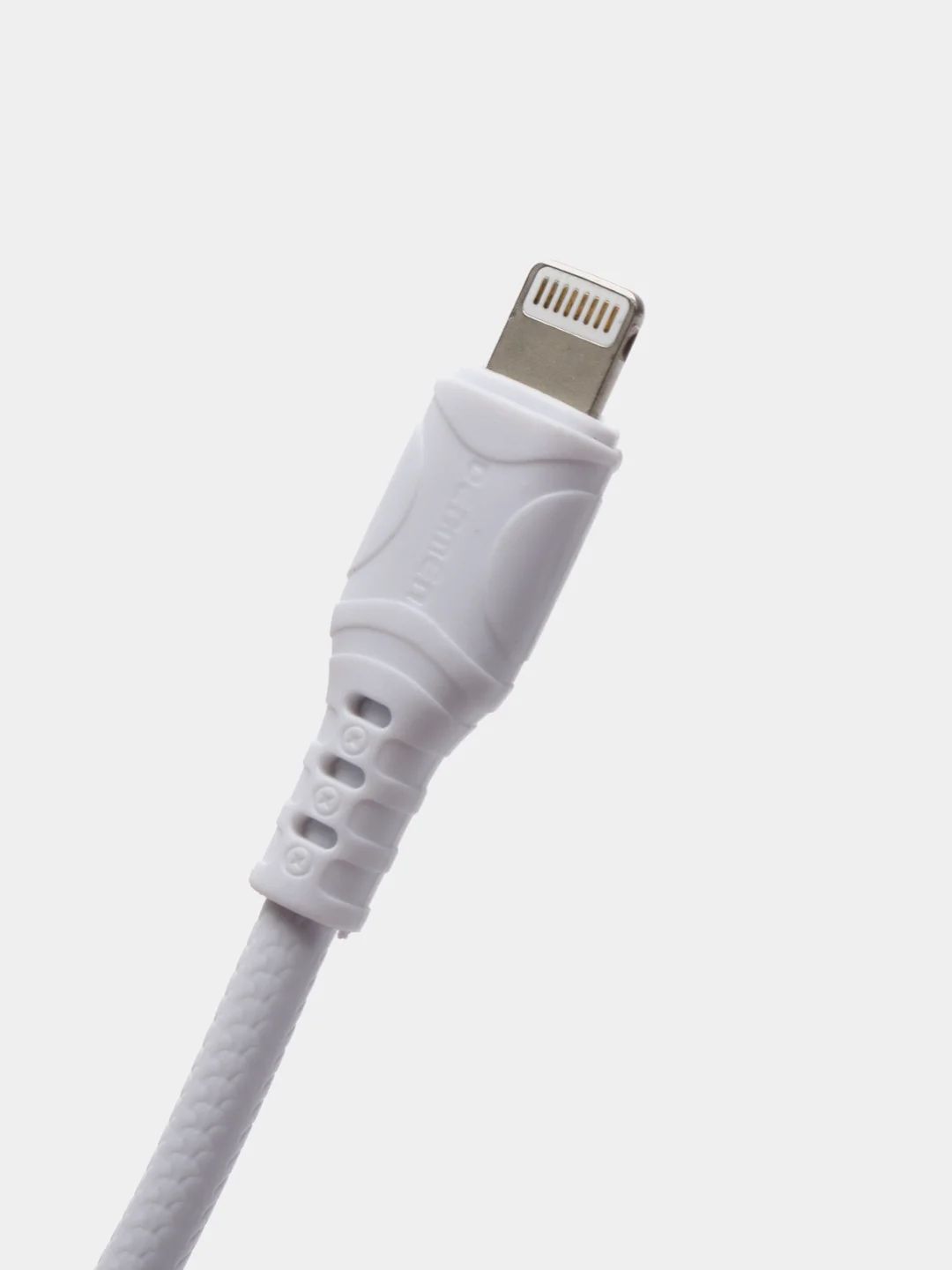 Зарядное устройство Denmen DC07L QC3.0 USB + кабель iPhone 5/iPad White
