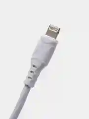 Зарядное устройство Denmen DC07L QC3.0 USB + кабель iPhone 5/iPad White