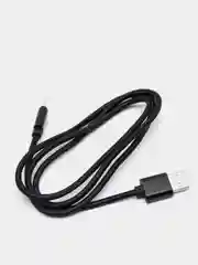 Черный кабель microUSB, Type-C, Lightning для зарядки и передачи данных