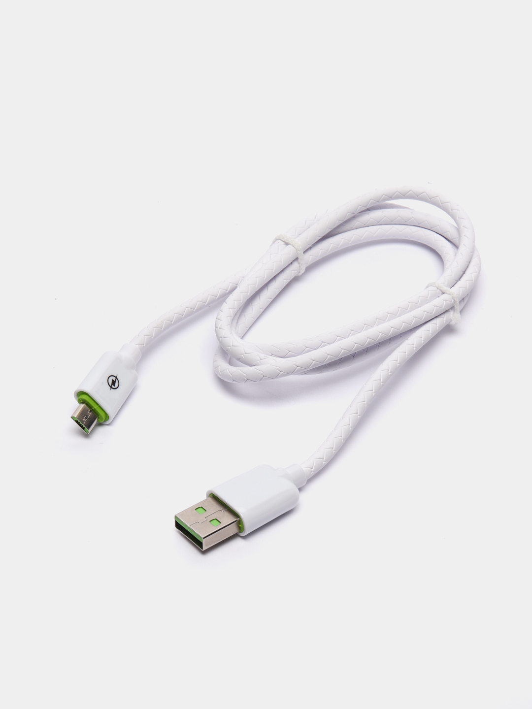 USB кабель с выходом micro-USB для зарядки и передачи данных / мягкий кабель  купить по цене 299 ₽ в интернет-магазине Магнит Маркет