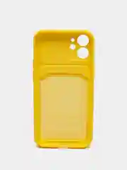 Желтый wallet Чехол с карманом для карт iPhone 6 6s, 7 8 Plus, X XR XS Max, 11 12 13 Mini Pro Max