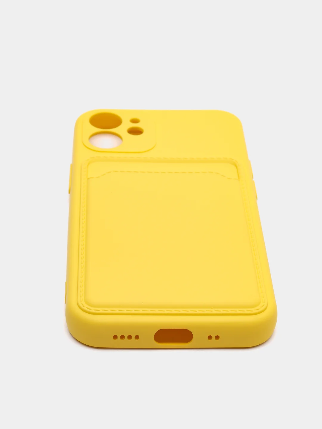 Желтый wallet Чехол с карманом для карт iPhone 6 6s, 7 8 Plus, X XR XS Max, 11 12 13 Mini Pro Max