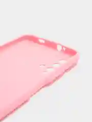 Розовый чехол для Xiaomi Redmi 9T силиконовый матовый однотонный