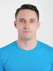 Голубой футболка мужская
