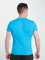 Голубой футболка мужская