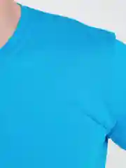 Голубой футболка мужская