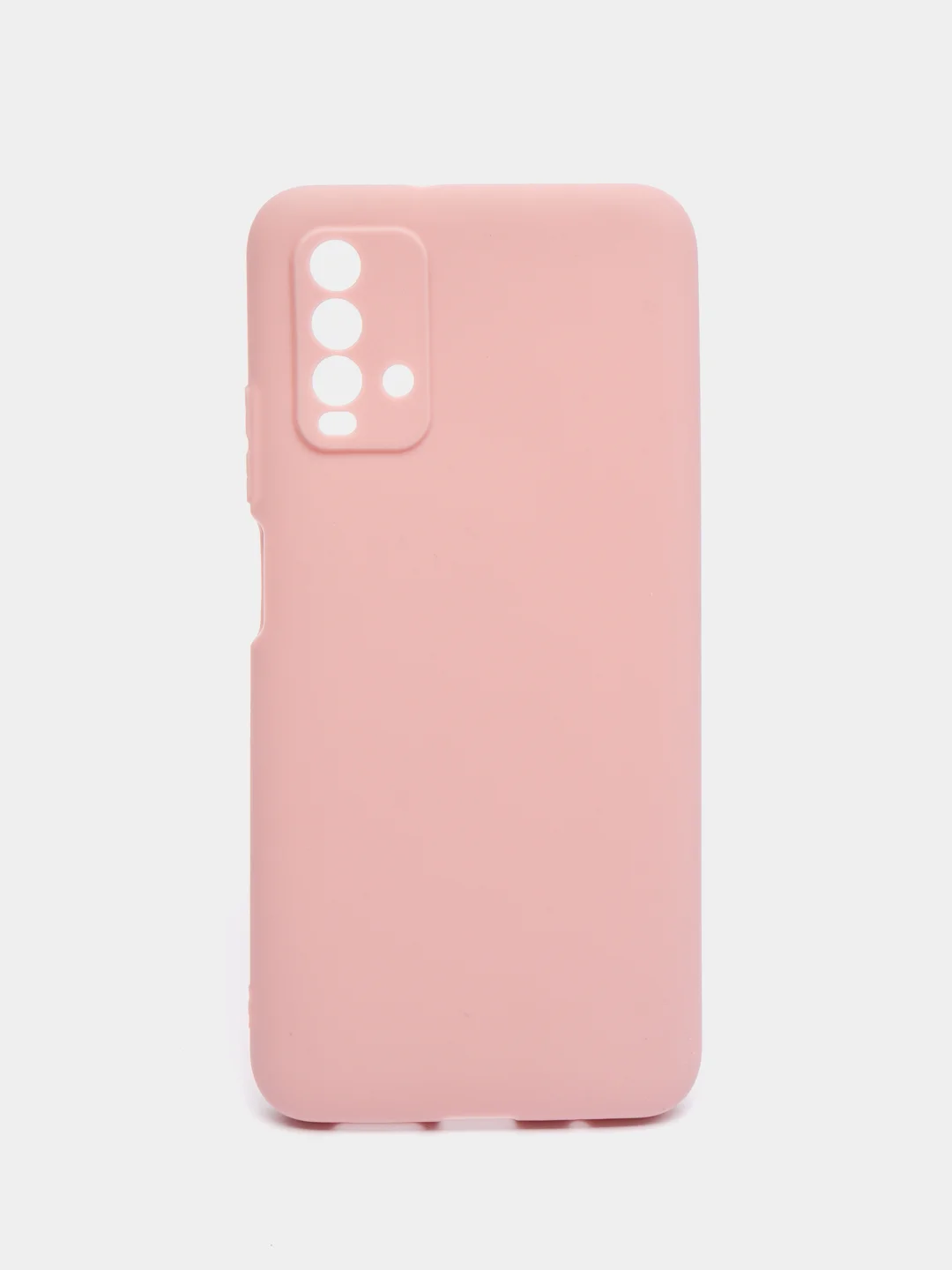 Бежевый чехол для Xiaomi Redmi 9T силиконовый матовый однотонный