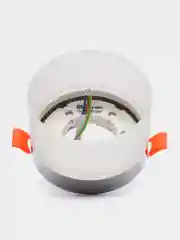 Серебряный светильник потолочный 12W, 220V, GX53, Feron HL453