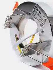 Серебряный светильник потолочный 12W, 220V, GX53, Feron HL453