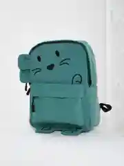 Зеленый рюкзак детский для девочек