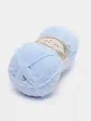Светло-синий пряжа плюшевая Alize Softy Plus, микрополиэстер, 100 г, 120 м