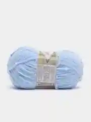 Светло-синий пряжа плюшевая Alize Softy Plus, микрополиэстер, 100 г, 120 м