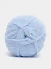 Светло-синий пряжа плюшевая Alize Softy Plus, микрополиэстер, 100 г, 120 м