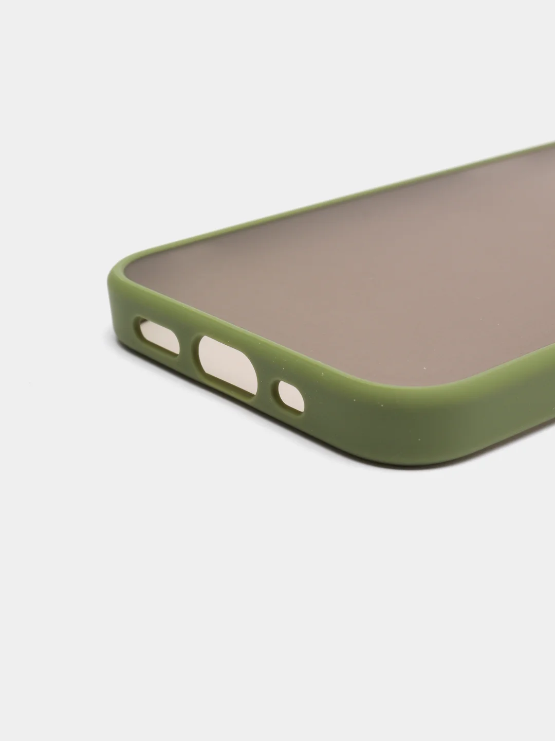 Оливковый матовый чехол для iPhone 12 mini 5.4