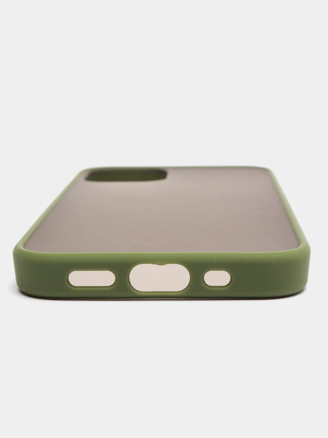 Оливковый матовый чехол для iPhone 12 mini 5.4