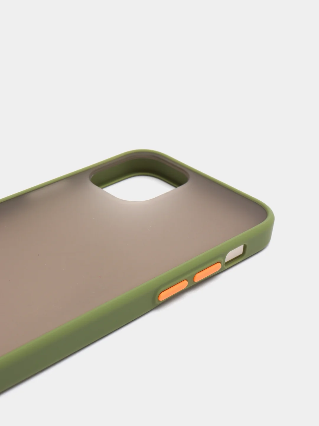 Оливковый матовый чехол для iPhone 12 mini 5.4