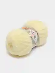Светло-жёлтый пряжа плюшевая Alize Softy Plus, микрополиэстер, 100 г, 120 м