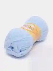 Светло-синий пряжа плюшевая Alize Softy, микрополиэстер, 50 г, 115 м