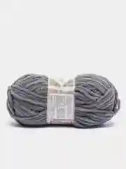 Серый пряжа плюшевая Alize Softy Plus, микрополиэстер, 100 г, 120 м