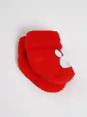 Красный носки детские, махровые