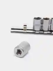 Набор шестигранных торцевых головок 8 штук 1/4"