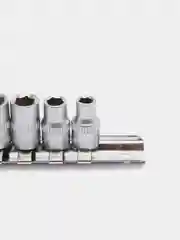 Набор шестигранных торцевых головок 8 штук 1/4"