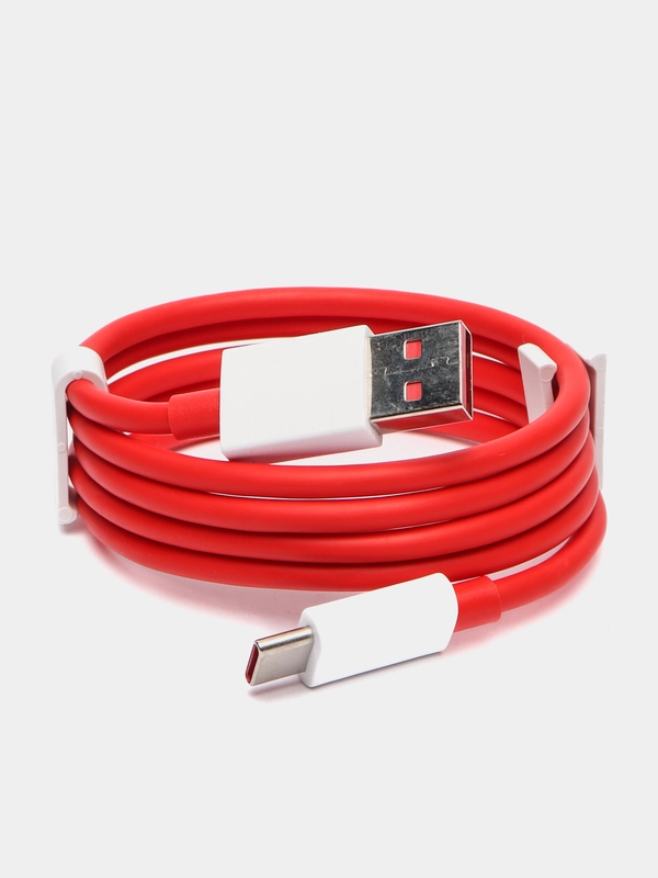 Кабель USB Type-C, 5A, красный