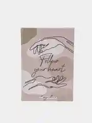 Ежедневник "Follout your heart"