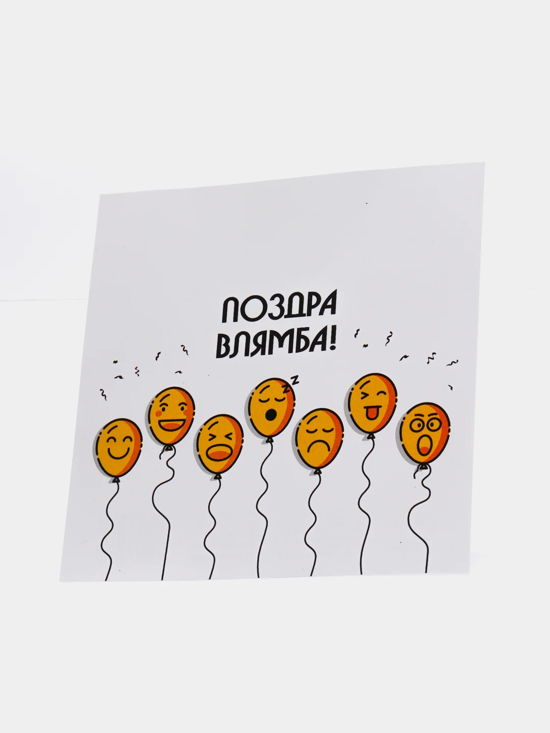 Синий меланж мини открытки, 18 видов