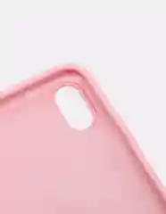 Розовый защитный силиконовый чехол для iphone X iphone 10 с яблоком