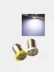 Белый автолампы светодиодные LED лампы для габаритных огней T4W 5SMD 5050 BA9s, 1206/3020 smd