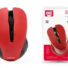 Белый мышь компьютерная Smartbuy ONE, беспроводная