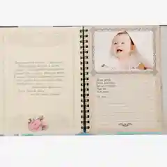 Ежедневник-смешбук на гребне "Крещение нашего сыночка", твёрдая обложка, 30 страниц