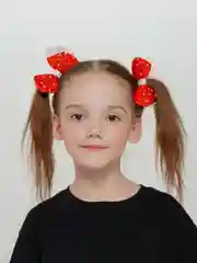Банты для девочек/Бант детский/банты для волос/утренник/бант праздничный/Резинки для волос