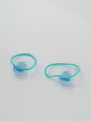Индиго детские резинки с пластиковой вставкой, 2 штуки