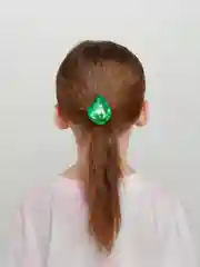 Зеленый резинка для волос