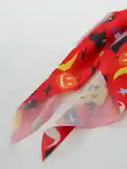Алый резинка для волос с платком праздничная хэллоуин / новый год