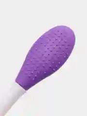Фиолетовый силиконовая щетка для умывания, массажер для лица