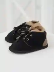Черный пинетки детские, нескользящие