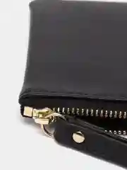 Черный кошелек женский Miyin & Classic на молнии из экокожи, 6 цветов